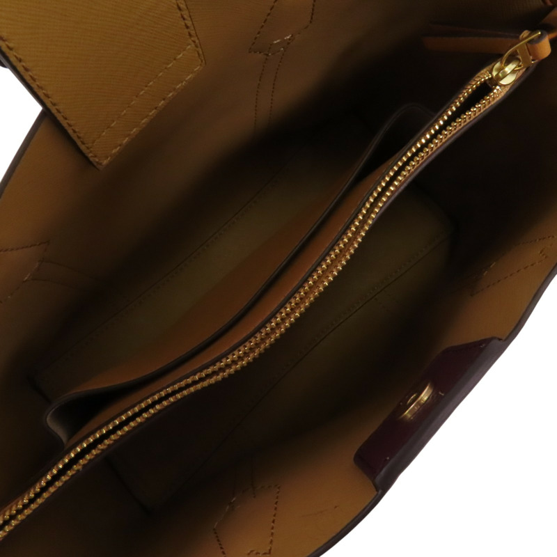 Tory Burch 牛皮皮革2Way Shoulder Bag金扣手挽肩背兩用袋-4