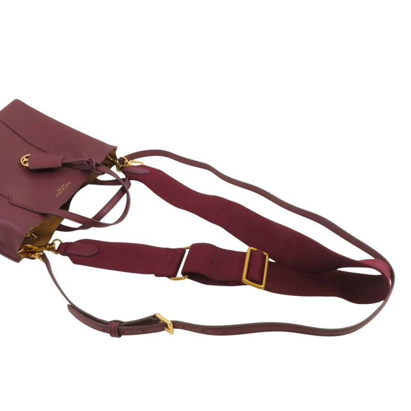 Tory Burch 牛皮皮革2Way Shoulder Bag金扣手挽肩背兩用袋-6