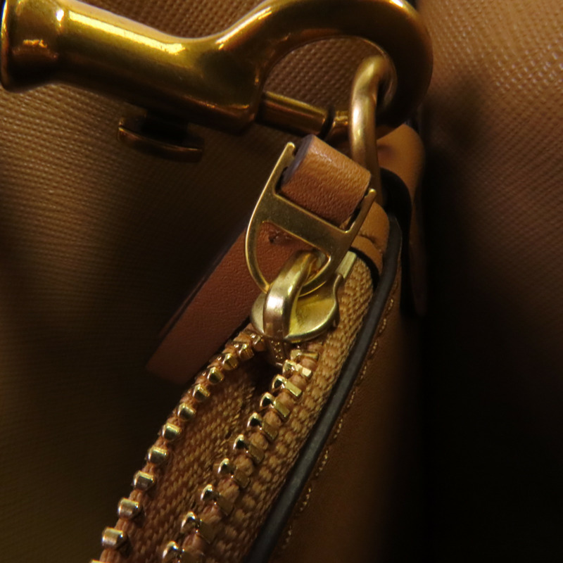 Tory Burch 牛皮皮革2Way Shoulder Bag金扣手挽肩背兩用袋-7