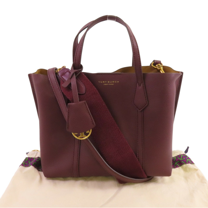 Tory Burch 牛皮皮革2Way Shoulder Bag金扣手挽肩背兩用袋-9