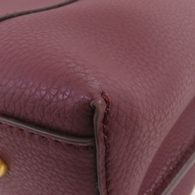 Tory Burch 牛皮皮革2Way Shoulder Bag金扣手挽肩背兩用袋-13