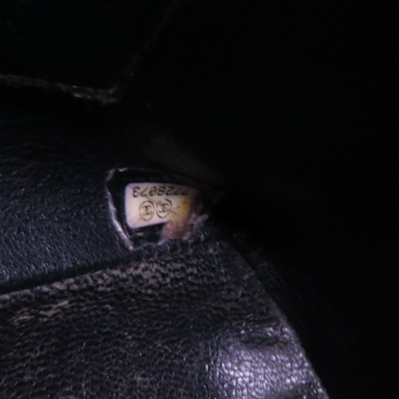 CHANEL 牛皮皮革Vintage Hand Bag金扣手挽袋-6