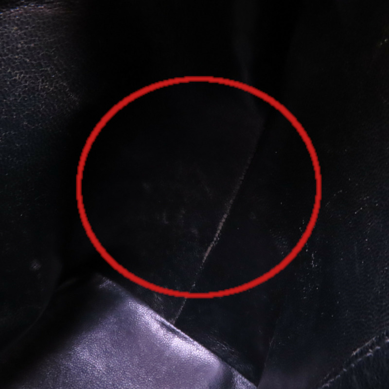 CHANEL 牛皮皮革Vintage Hand Bag金扣手挽袋-18