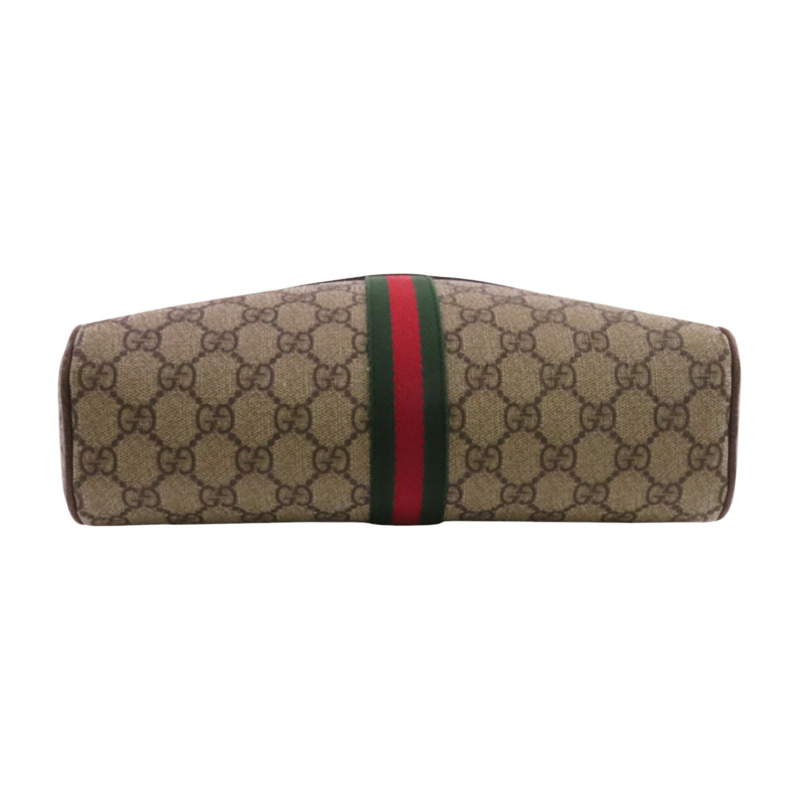 GUCCI 塗層帆布Ophidia Crossbody Bag金扣肩背袋-3