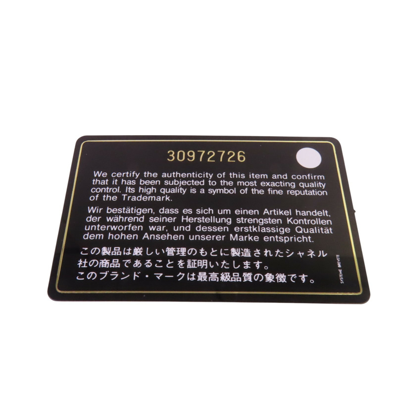 CHANEL 牛皮皮革Classic 25金扣鏈帶肩背袋-8