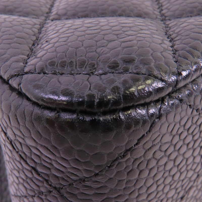 CHANEL 牛皮皮革Classic 25金扣鏈帶肩背袋-12