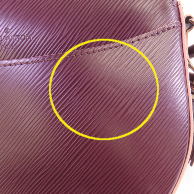 LOUIS VUITTON Epi Saint Cloud金扣肩背袋-18