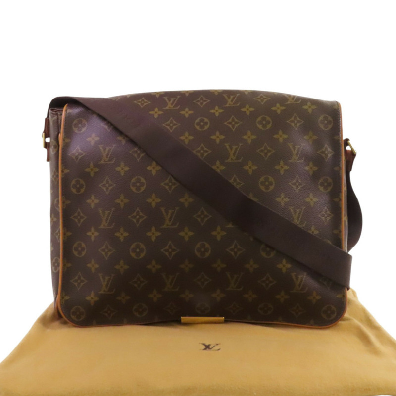 LOUIS VUITTON Monogram Abbeses Messenger金扣肩背袋-9