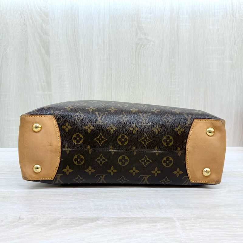 LV原花金牌Wilshire MM肩背托特包/M45644-4