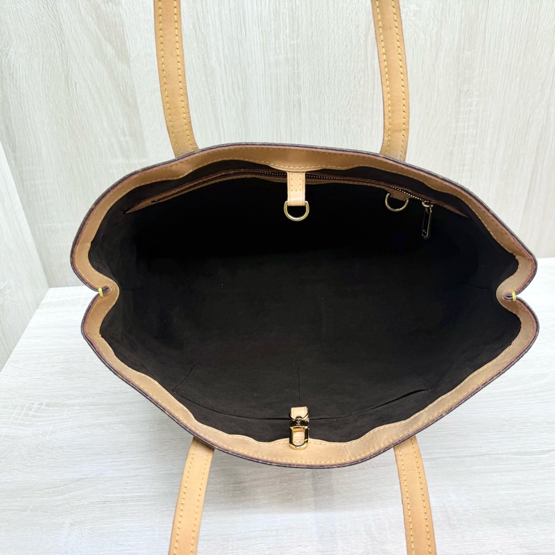 LV原花金牌Wilshire MM肩背托特包/M45644-5