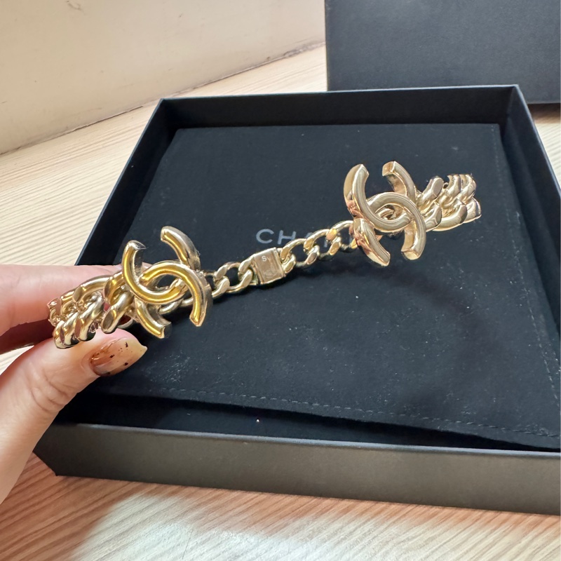 Chanel   logo頸鏈-1