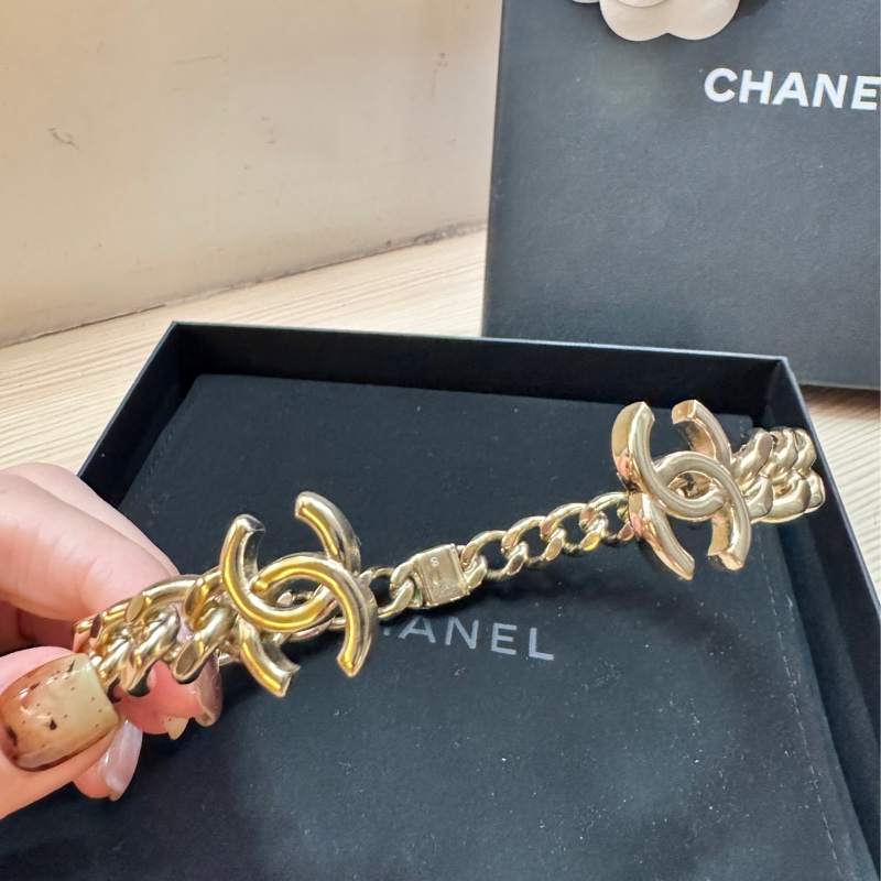 Chanel   logo頸鏈-2