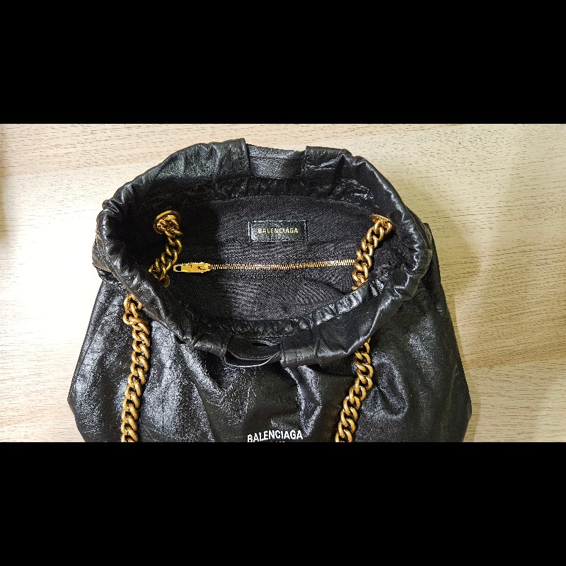 balenciaga crush tote bag 流浪包 垃圾袋 巴黎世家-6