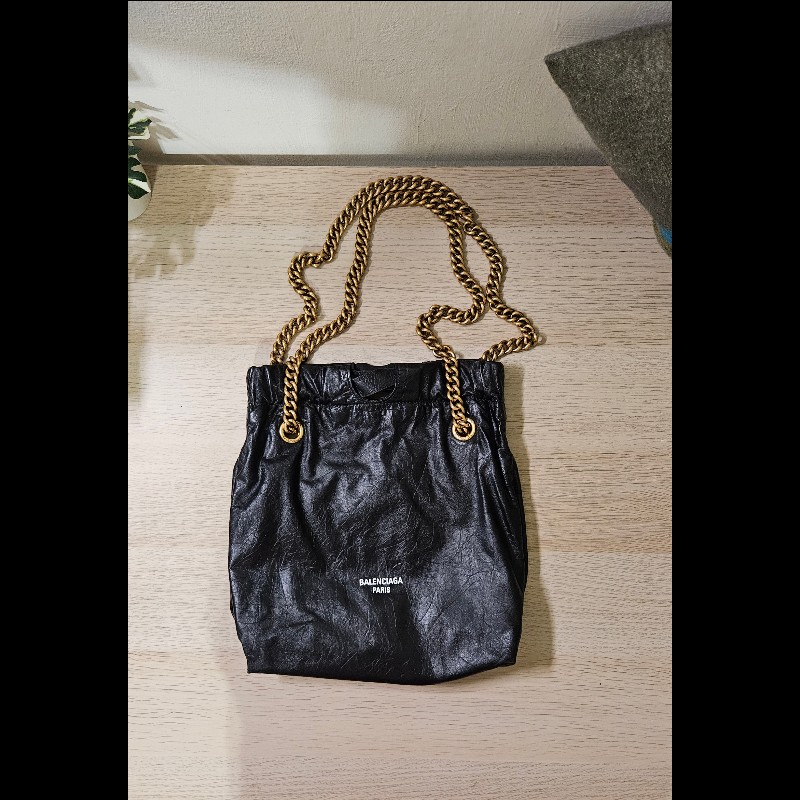 balenciaga crush tote bag 流浪包 垃圾袋 巴黎世家-8