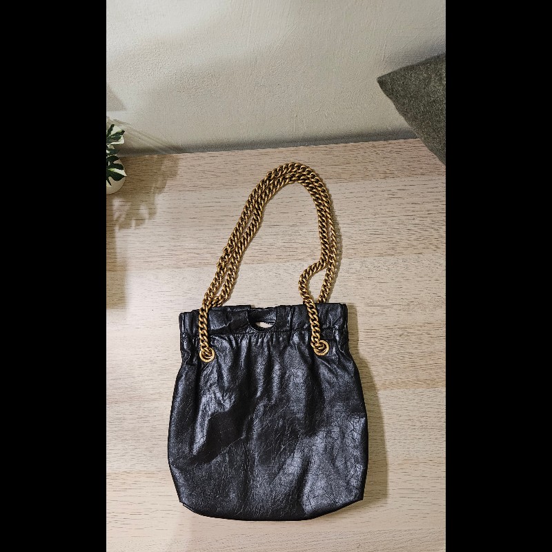 balenciaga crush tote bag 流浪包 垃圾袋 巴黎世家-9