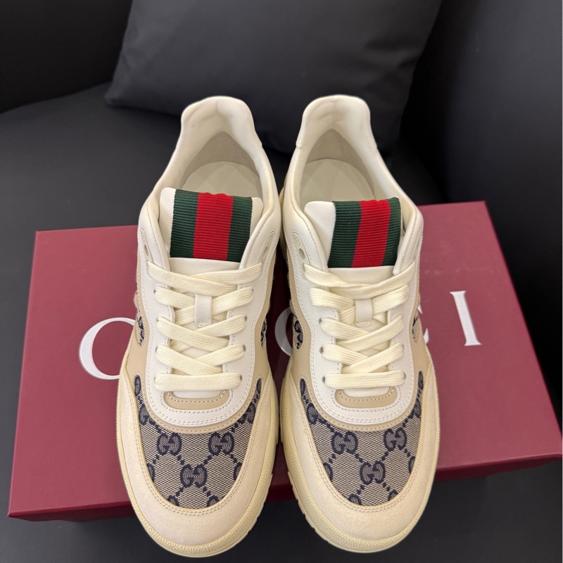 Gucci Re- Wed 皮革運動鞋 39.5碼 99新  塗標了-0