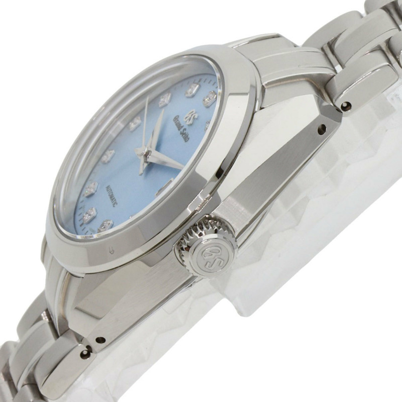 精工 STGK023 9S27-00E0 傳承系列大師工坊獨家冰藍色不鏽鋼女士腕錶-4