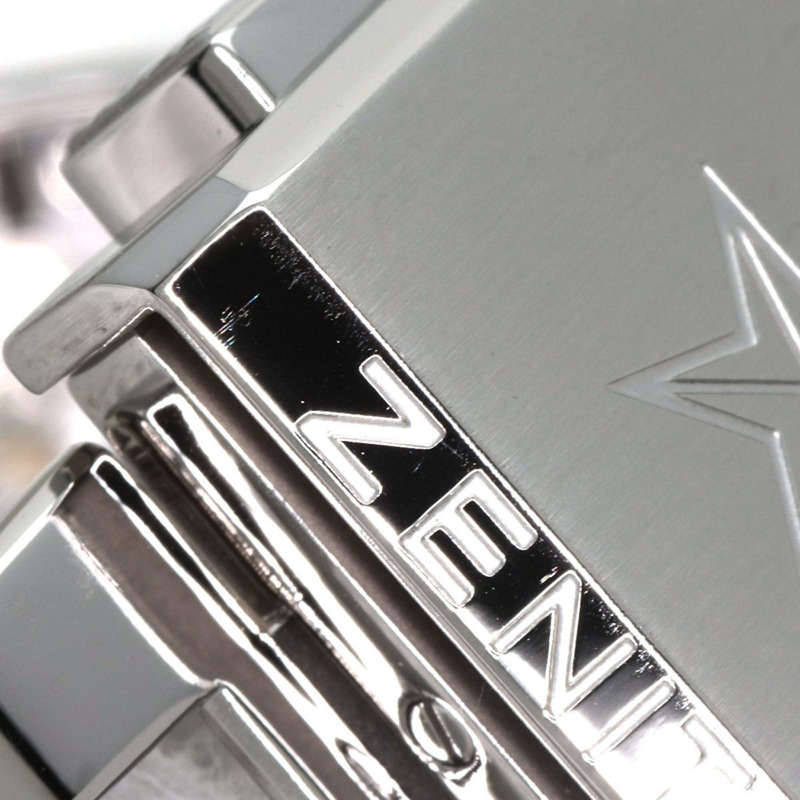 真力時 03.2040.400/01 El Primero 36000VPH 不鏽鋼男士腕錶-16