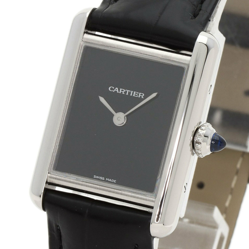 卡地亞 Tank Must SM WSTA0071 精鋼/皮革女錶-2