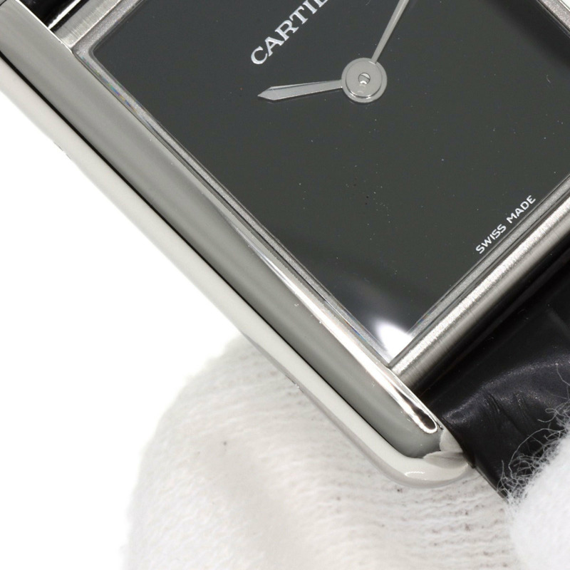 卡地亞 Tank Must SM WSTA0071 精鋼/皮革女錶-15