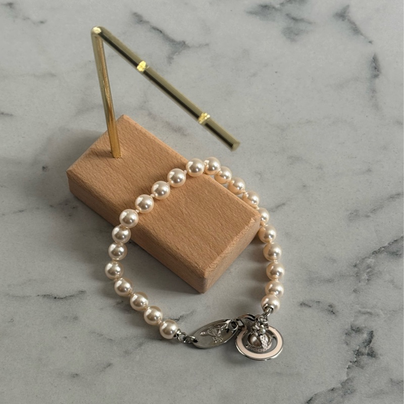 Vivienne Westwood 珍珠星球手鏈 超美✨-0