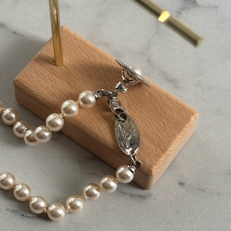 Vivienne Westwood 珍珠星球手鏈 超美✨-2