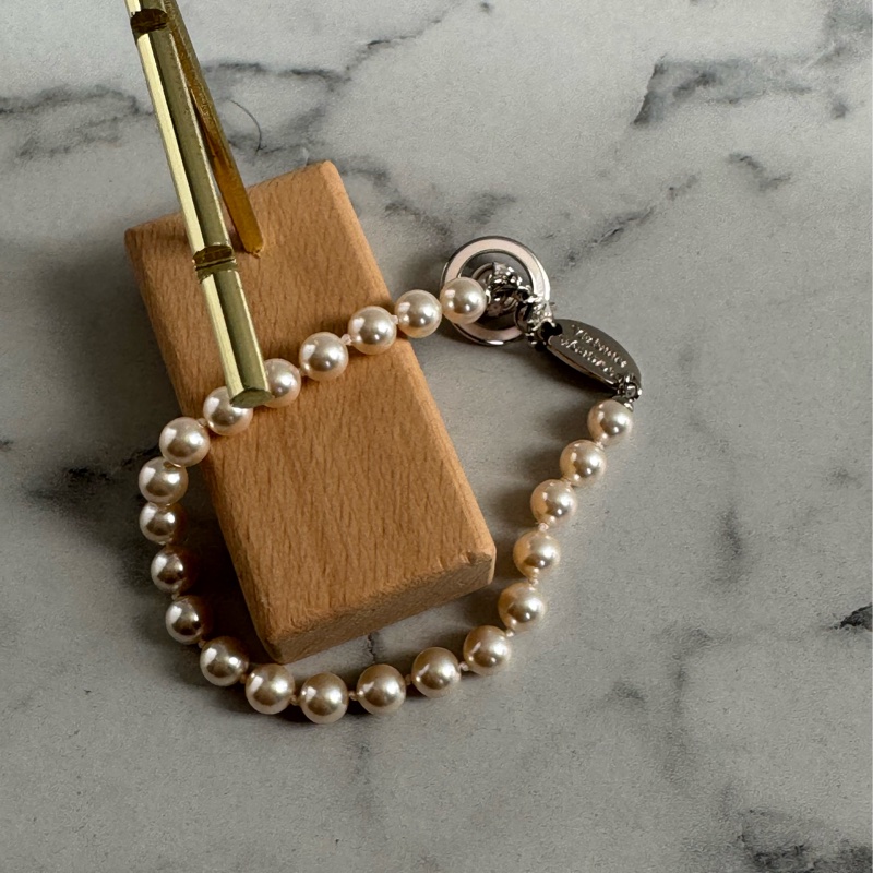 Vivienne Westwood 珍珠星球手鏈 超美✨-7