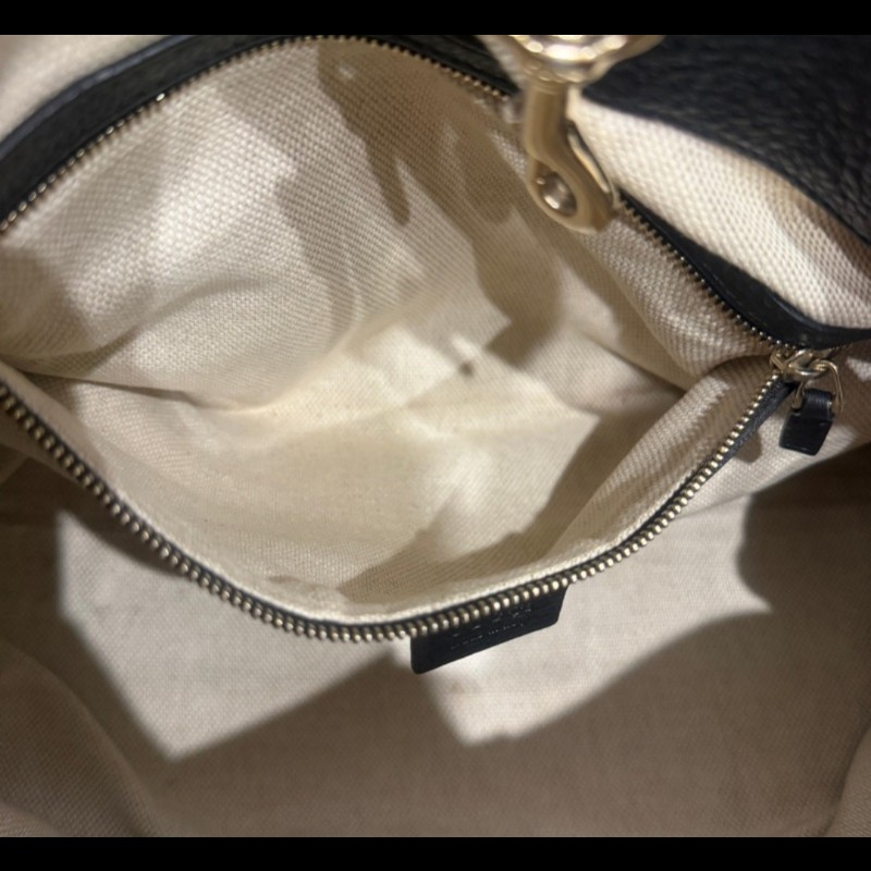 GUCCI 古馳（有購證） 536196 經典SOHO系列流蘇雙鍊手提包-11