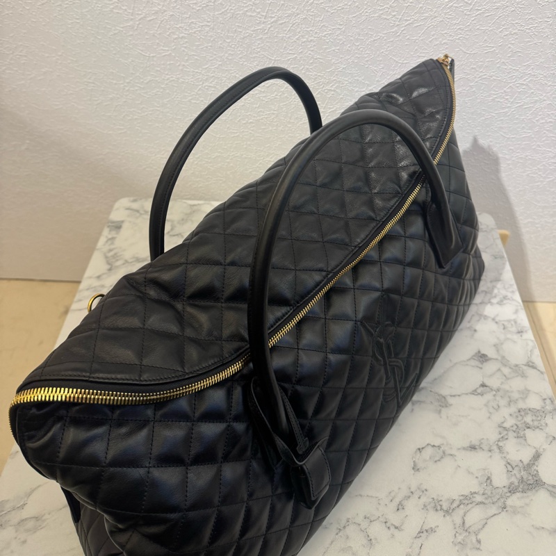 Ysl 黑荔枝黑logo機場包 Rosa同款✨✨-1