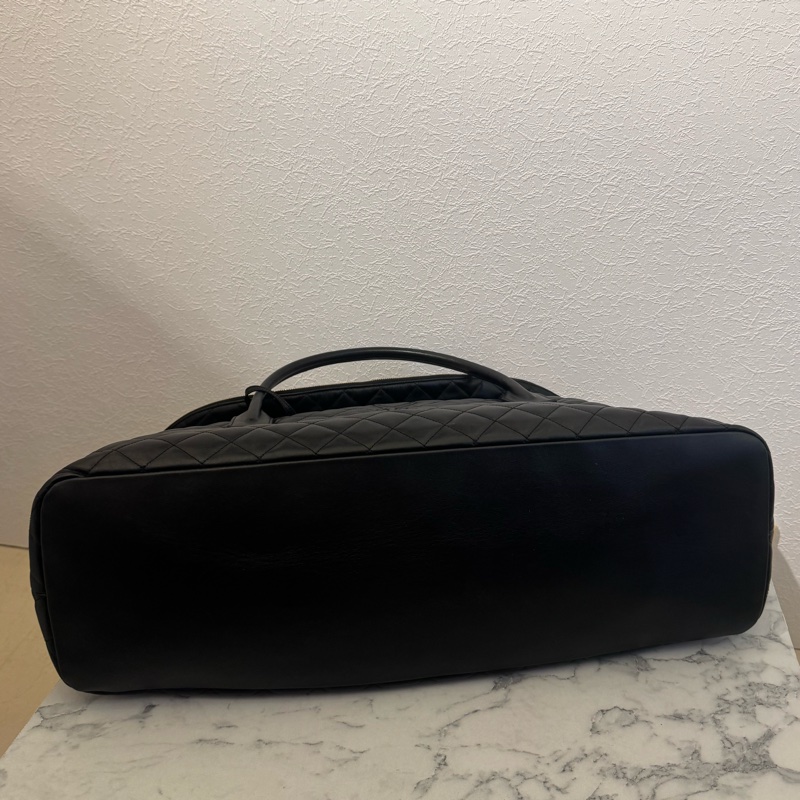 Ysl 黑荔枝黑logo機場包 Rosa同款✨✨-4