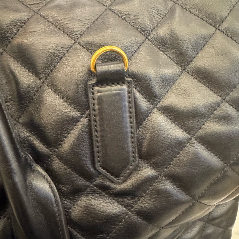 Ysl 黑荔枝黑logo機場包 Rosa同款✨✨-33