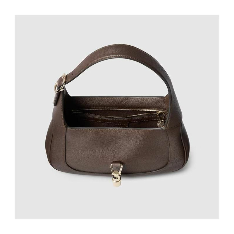 GUCCI 深棕色皮革 810232 AAD5V 2543-10