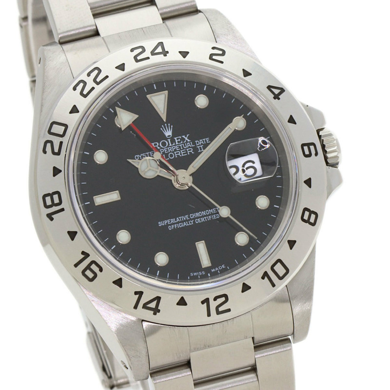 勞力士 16570 探險家 II 型腕錶 不鏽鋼/SS 男士腕錶-3