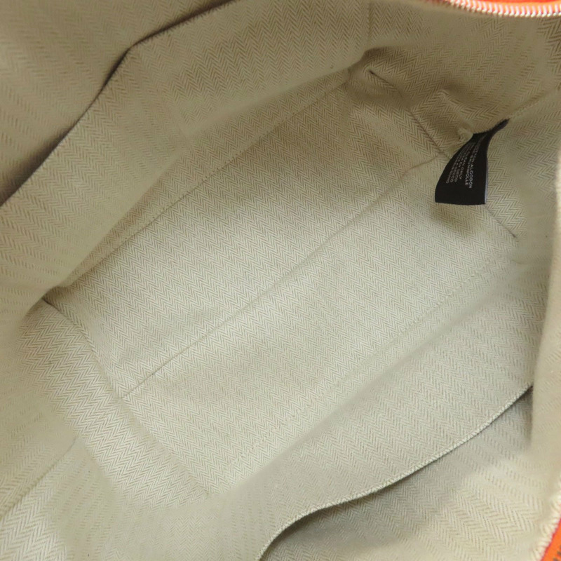 愛馬仕新娘款黑色GM帆布女包-4