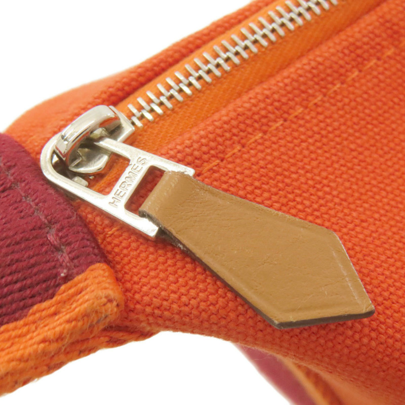 愛馬仕新娘款黑色GM帆布女包-9