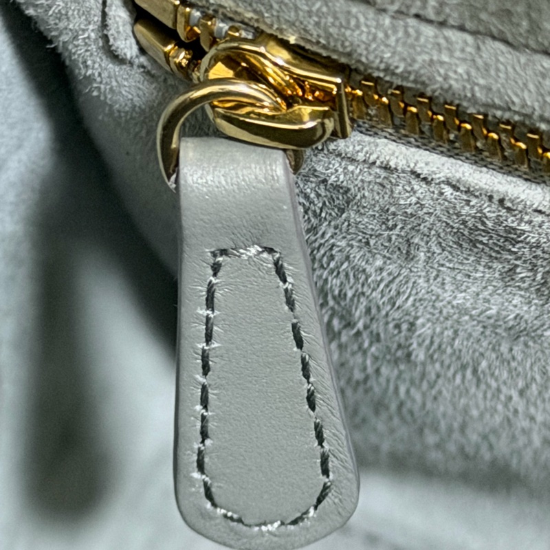 ®️Dior Lady 黛妃包4格款 大象灰色-32