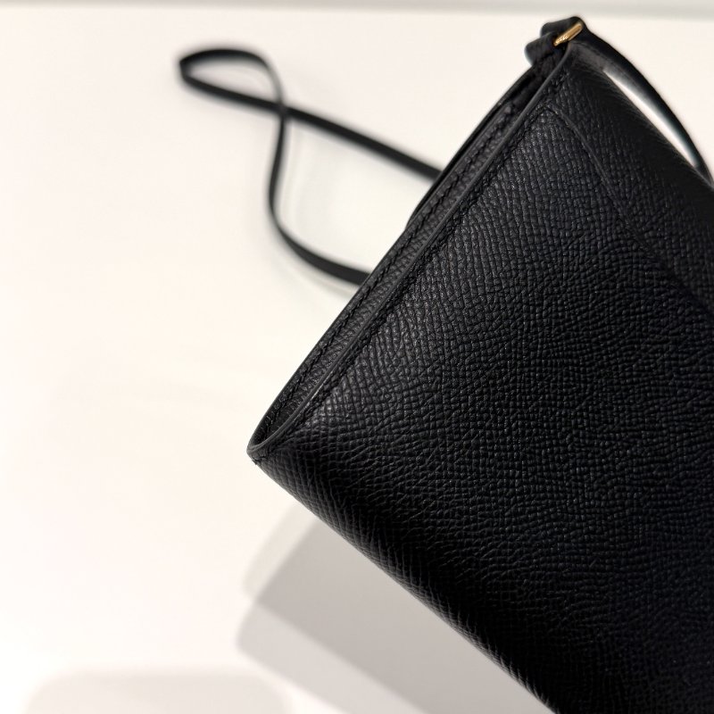 99新🫰🏻Hermès 愛馬仕 Constance To Go 黑色金釦-11