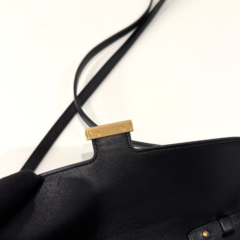 99新🫰🏻Hermès 愛馬仕 Constance To Go 黑色金釦-16