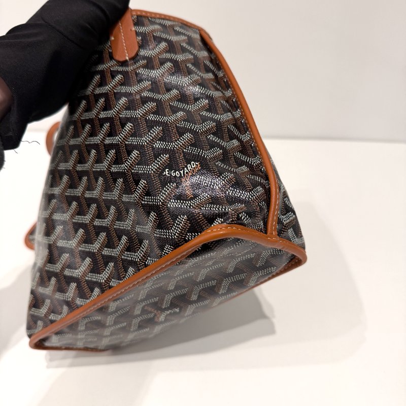 99新🆕Goyard 戈雅 mini tote bag 黑棕-8