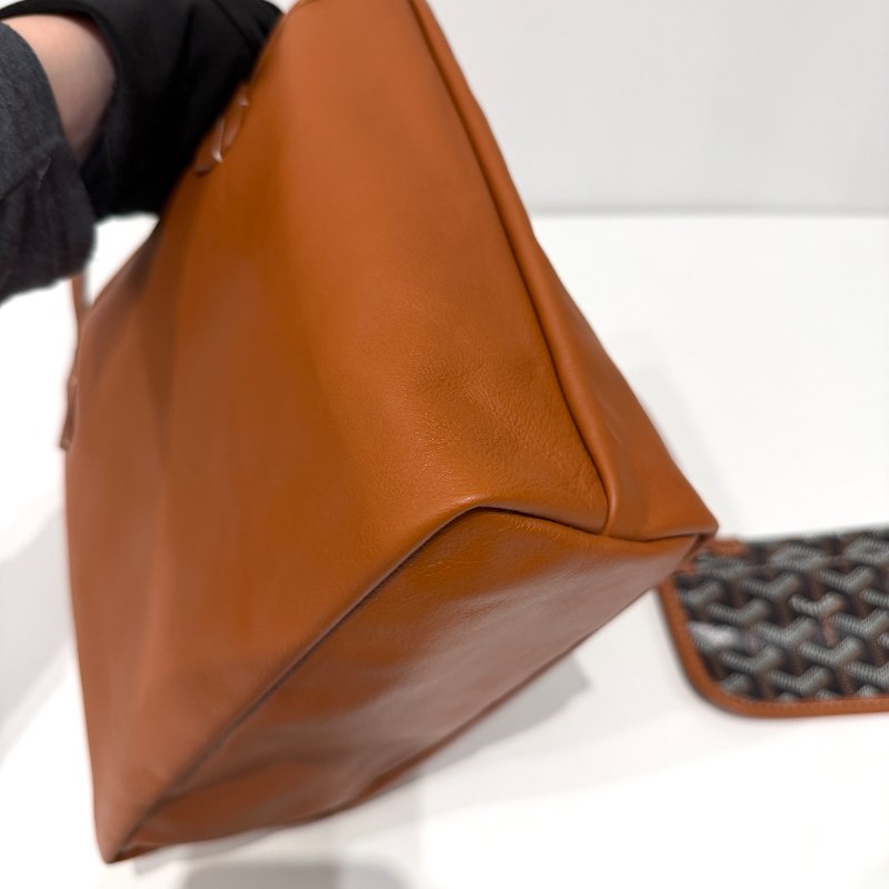 99新🆕Goyard 戈雅 mini tote bag 黑棕-15