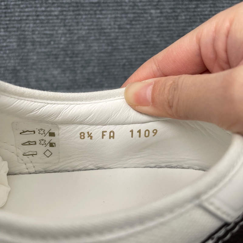 LV路易威登 棕色皮面老花板鞋 42.5碼-3