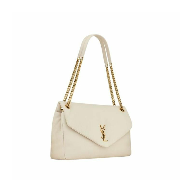 SAINT LAURENT Saint Laurent 粒面羊皮 Calypso 大號手袋 777399AACYT9207-8