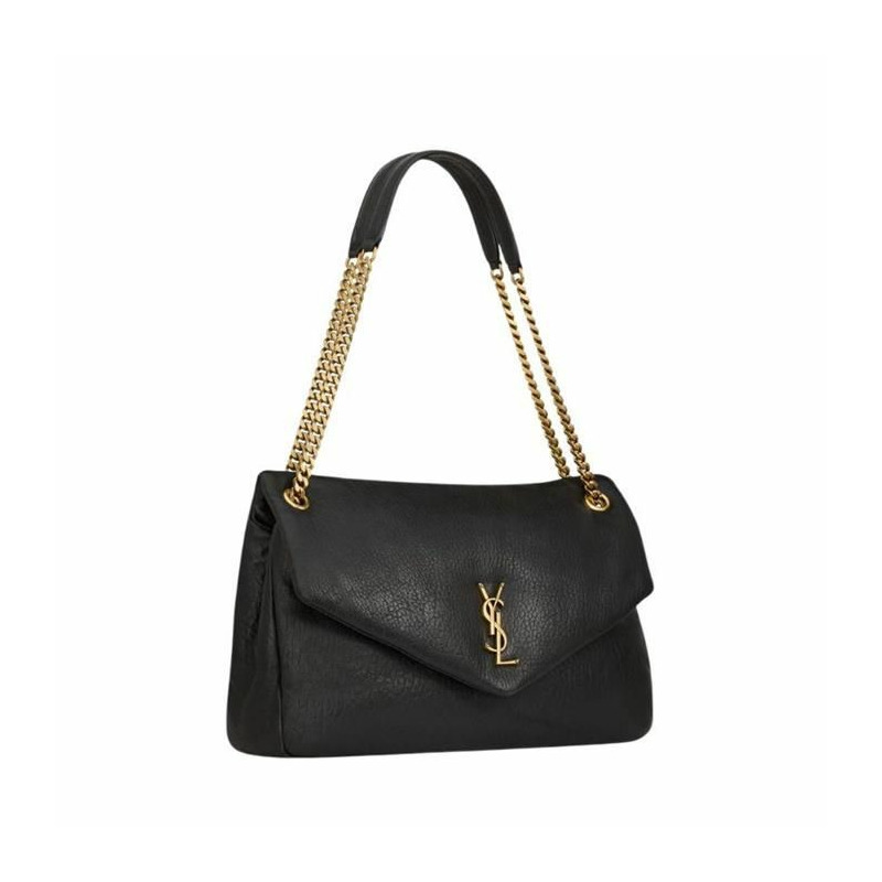 SAINT LAURENT Saint Laurent Grain De Poudre 小羊皮 Calypso 大號包 777399AACYT1000-1
