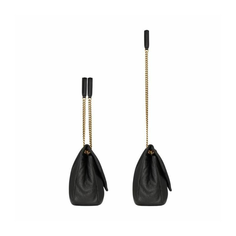 SAINT LAURENT Saint Laurent Grain De Poudre 小羊皮 Calypso 大號包 777399AACYT1000-3