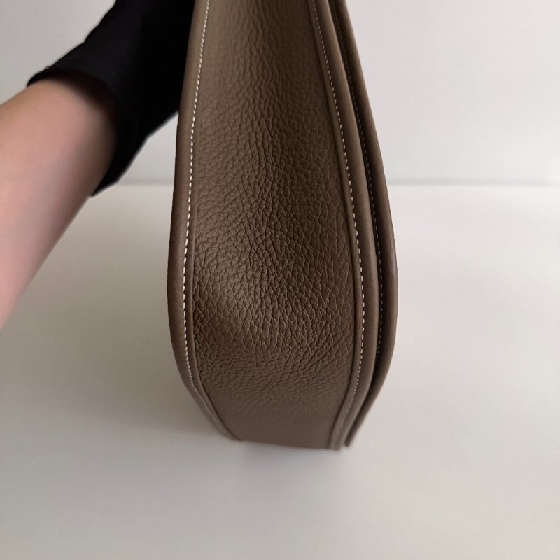 99新🫰🏻Hermès愛馬仕 Evelyne 29 大象灰金釦-13