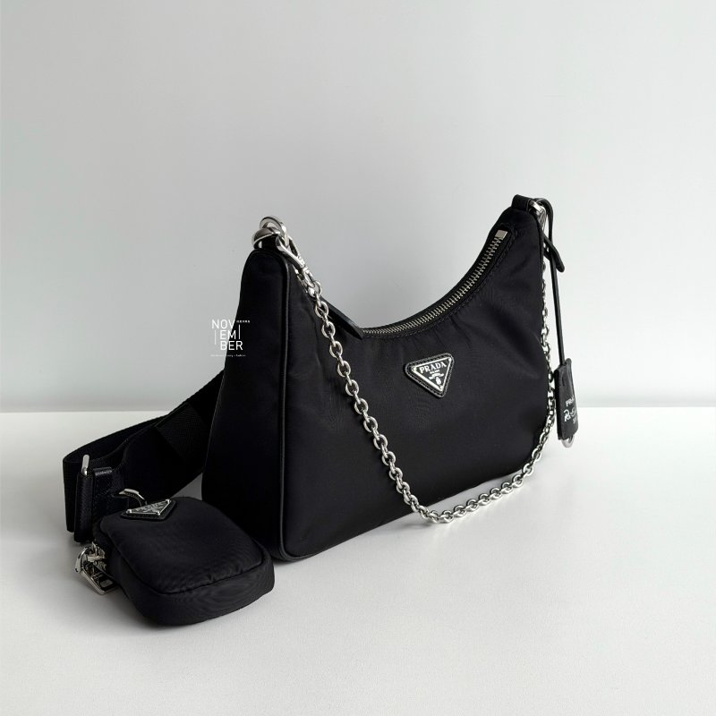閒置新✨ Prada 普拉達 三合一 Hobo-1