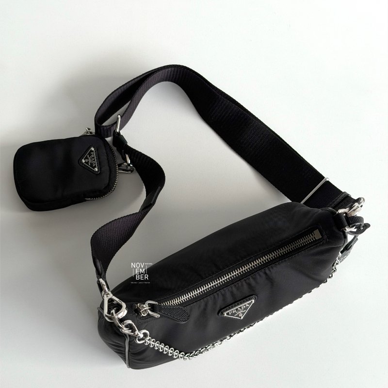 閒置新✨ Prada 普拉達 三合一 Hobo-2