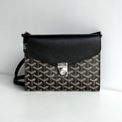 98新🫰🏻Goyred 戈雅 新款信封包 黑色