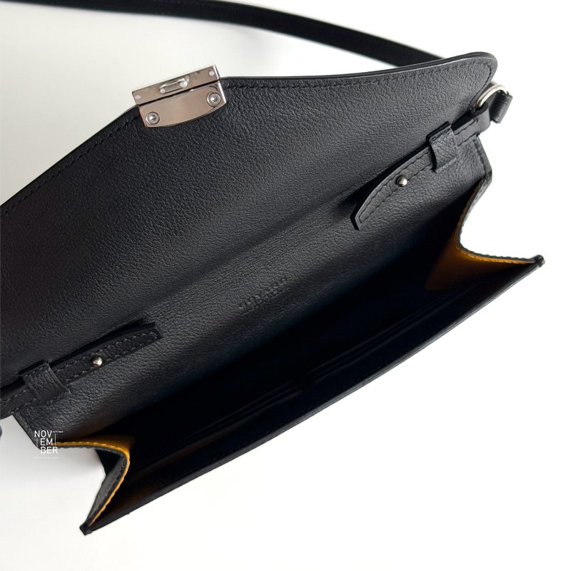 98新🫰🏻Goyred 戈雅 新款信封包 黑色-4