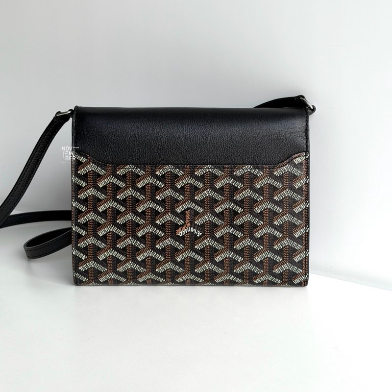 98新🫰🏻Goyred 戈雅 新款信封包 黑色-6